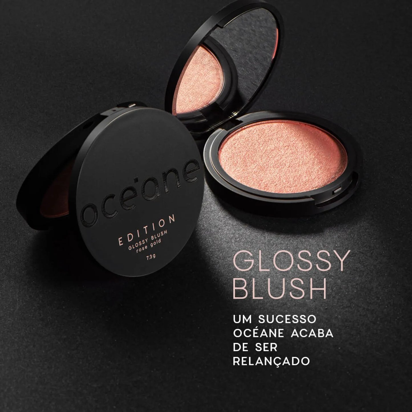 Blush Cintilante - Glossy Blush Rose Gold Océane Edition