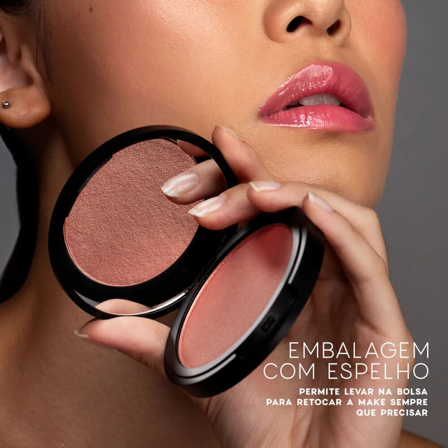 Blush Cintilante - Glossy Blush Rose Gold Océane Edition