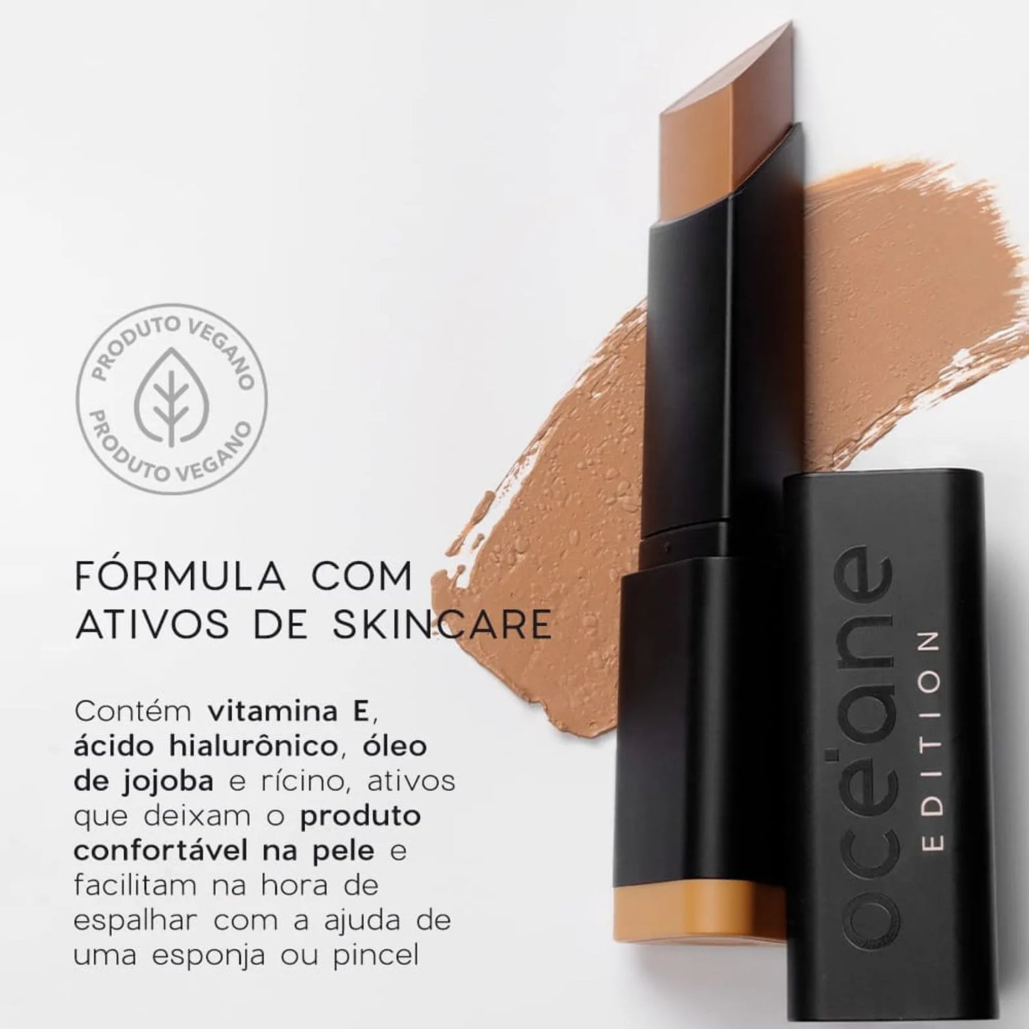 Base em Bastão Média Semi-Matte - Foundation Stick Honey Océane Edition